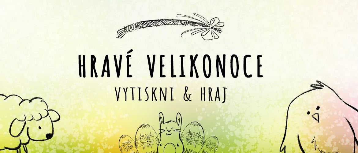 Velikonoční hra vytiskni a hraj