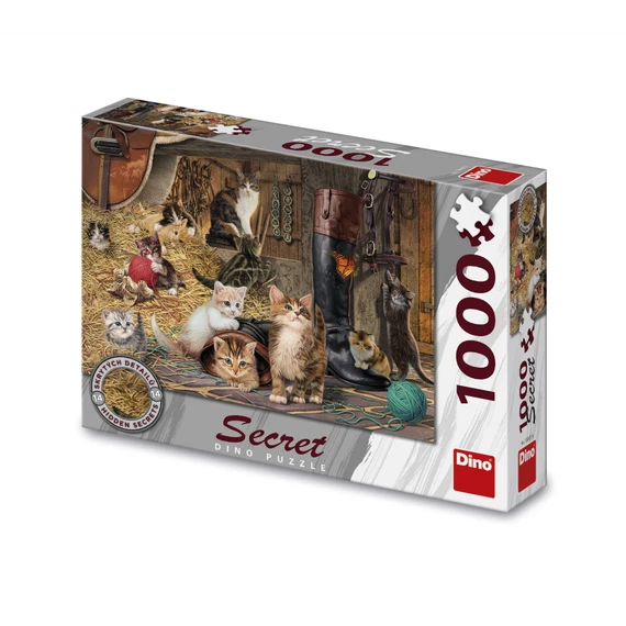 Puzzle Tajemné kočky 1000 dílků secret collection - slide 0