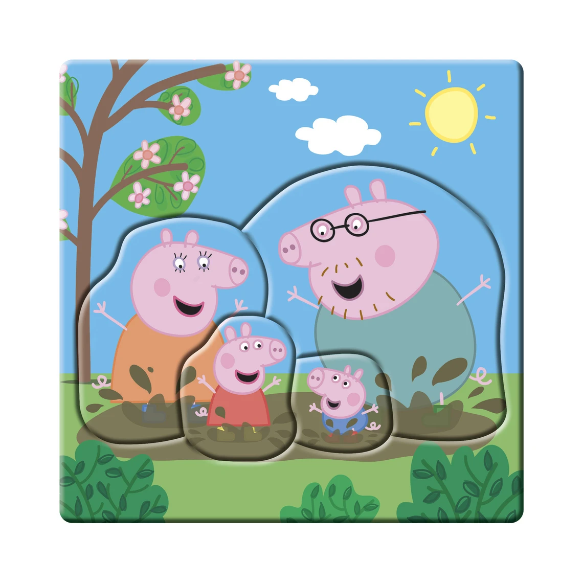 Puzzle set Peppa Pig: Rodina 3–5 dílků baby - slide 3