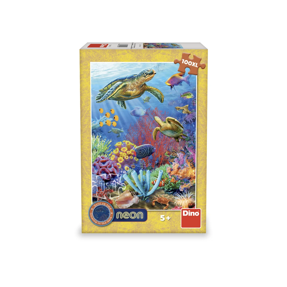 Puzzle Podmořský svět 100 xl dílků neon - slide 1