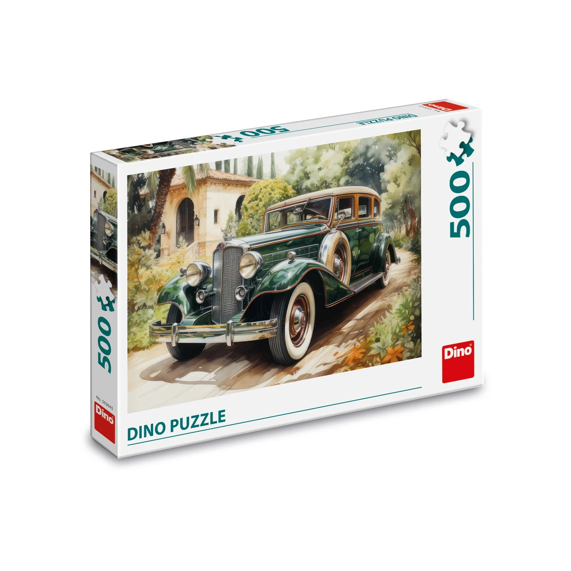 Puzzle Zelený Rolls-Royce 500 dílků - slide 2