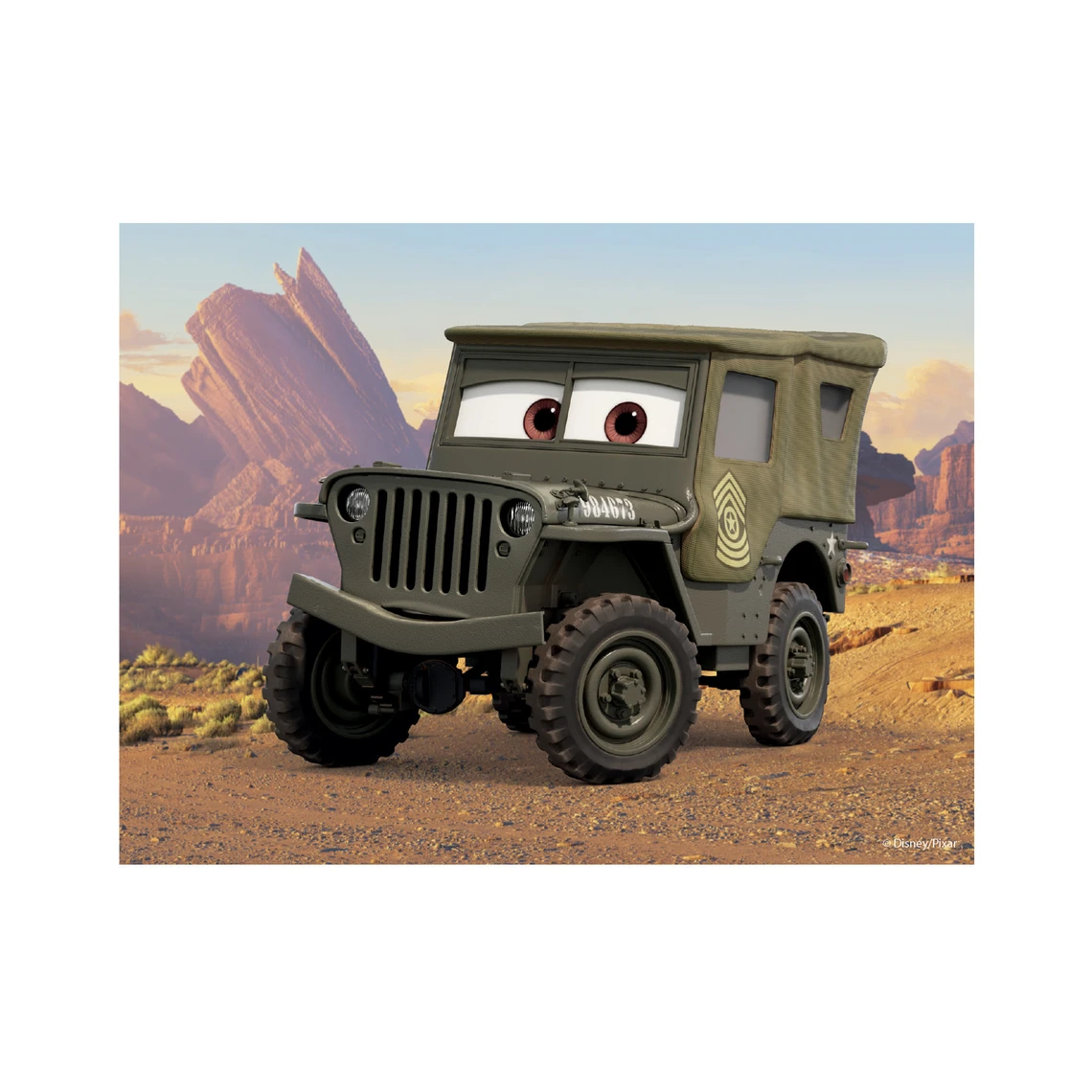 Dřevěné licenční kostky Cars: Jízda – 12 kostek - slide 6