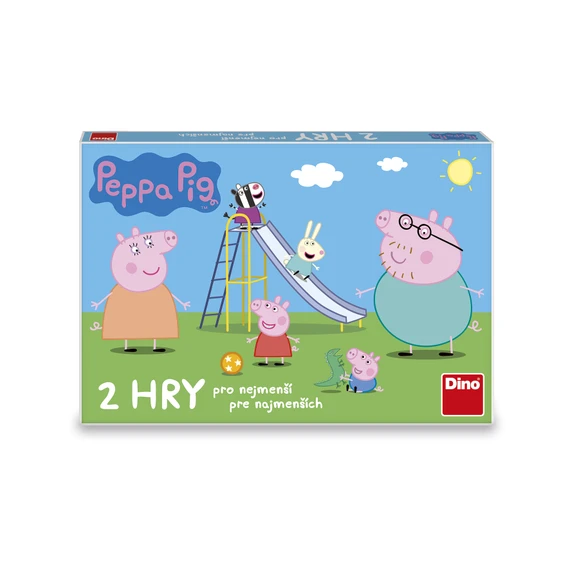 Peppa Pig pojď si hrát a skluzavky - slide 1