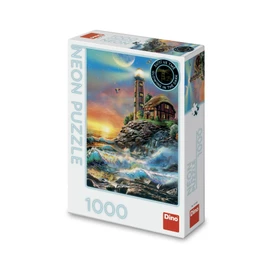 Puzzle Maják 1000 dílků neon