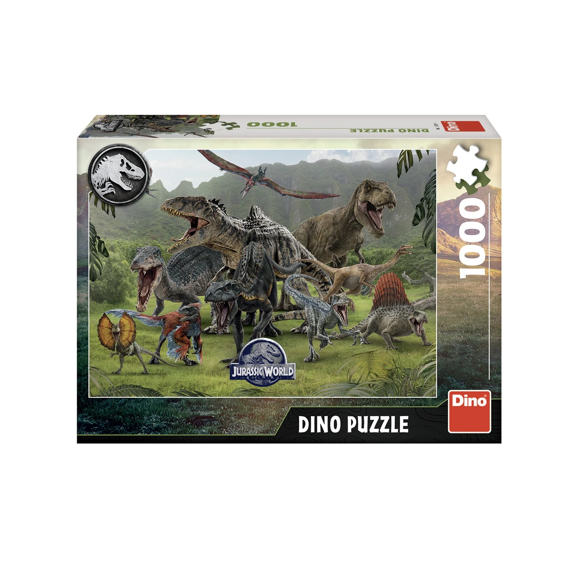 Puzzle Jurský Svět 1000 dílků - slide 1