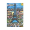 Puzzle Eiffelova věž kreslená 500 dílků - slide 3