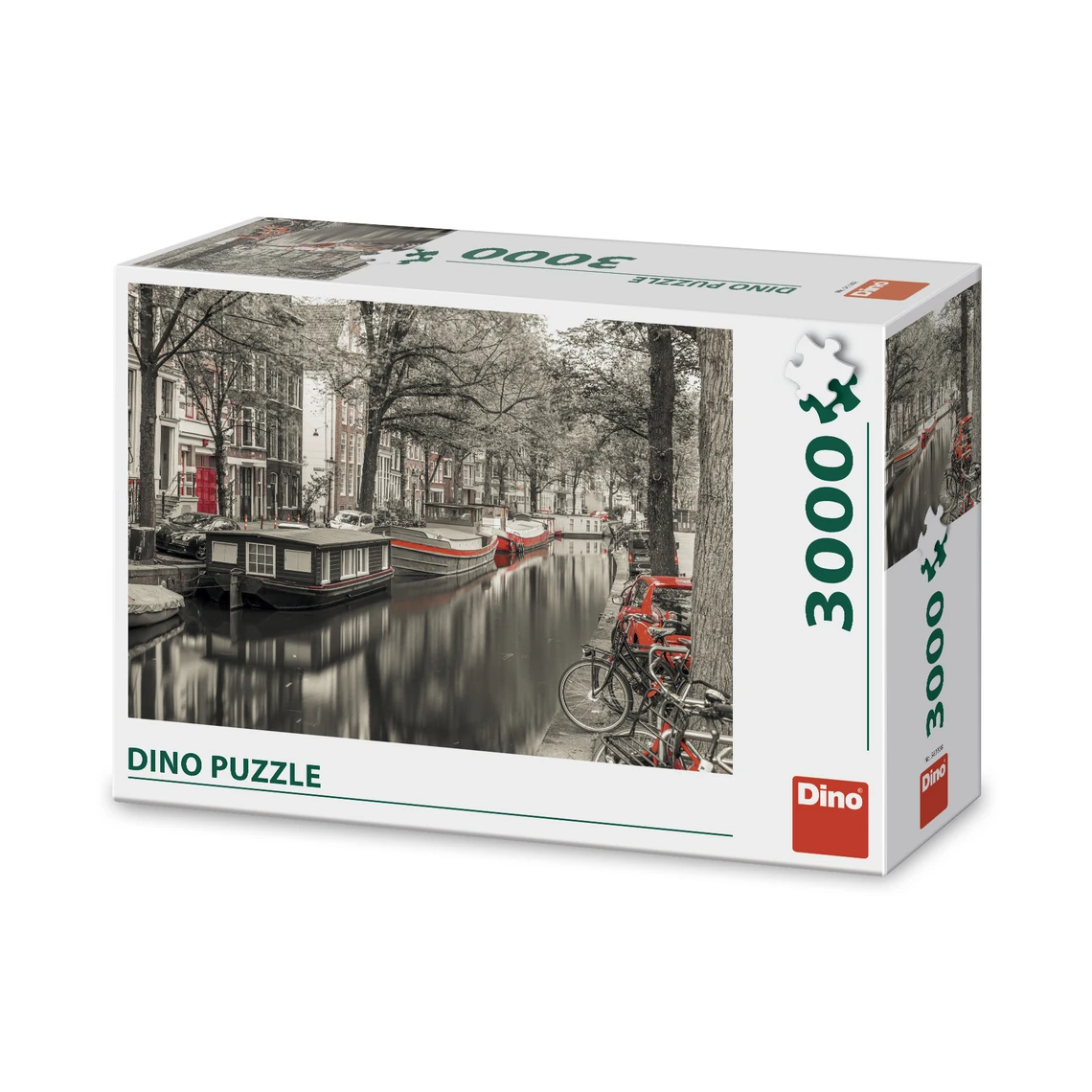Puzzle Kanál v Amsterdamu 3000 dílků - slide 0