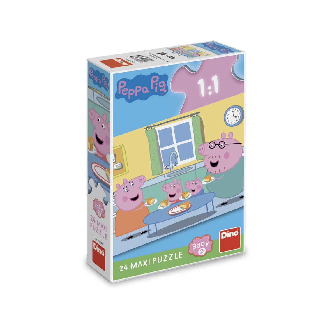 Puzzle Peppa Pig: Oběd 24 dílků maxi - slide 2