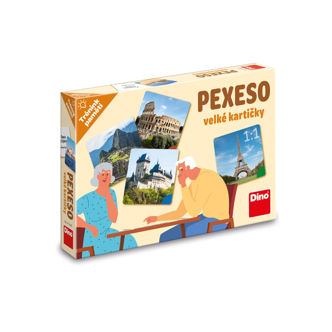 Trénink paměti: Památky pexeso - slide 2