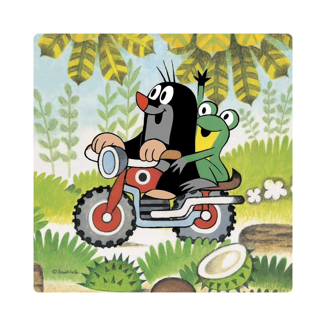 Puzzle Krtek na louce baby 3–5 dílků baby - slide 3