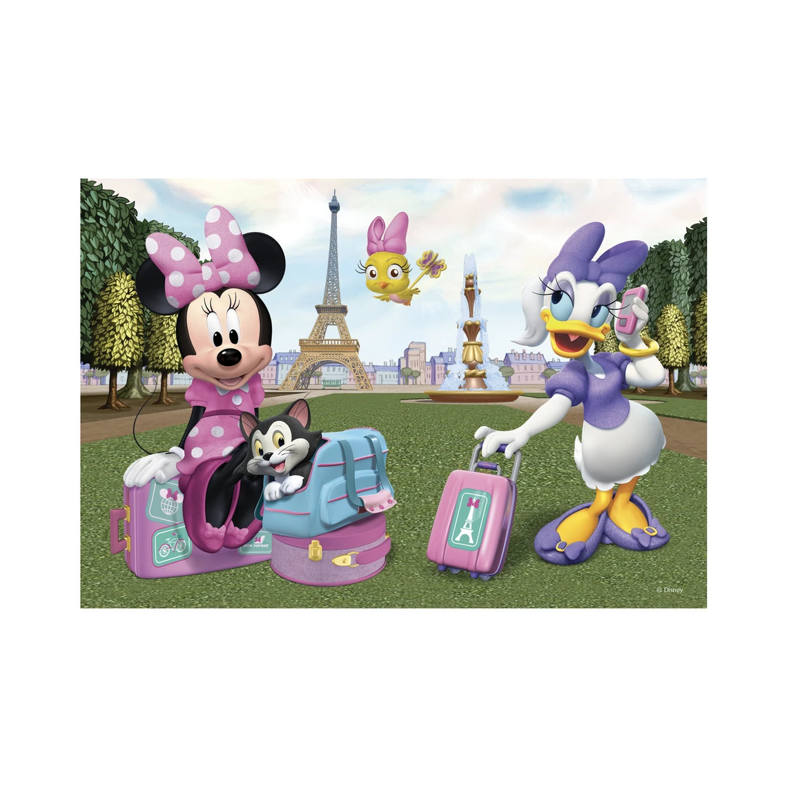 Puzzle Minnie v Paříži 24 dílků - slide 3