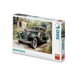 Puzzle Zelený Rolls-Royce 500 dílků