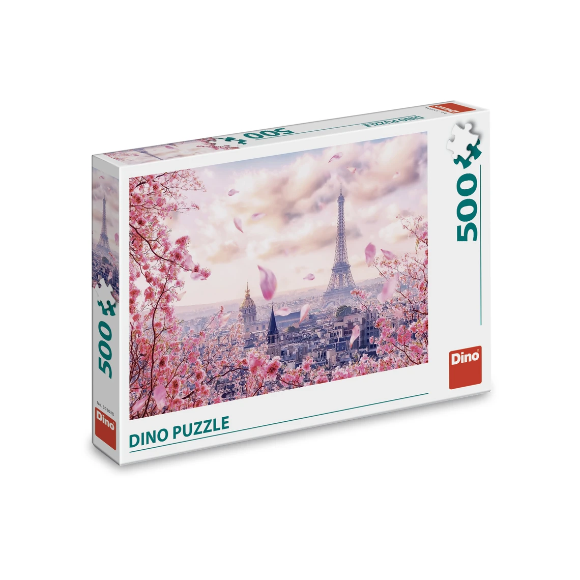Puzzle Eiffelovka v růžovém 500 dílků - slide 2