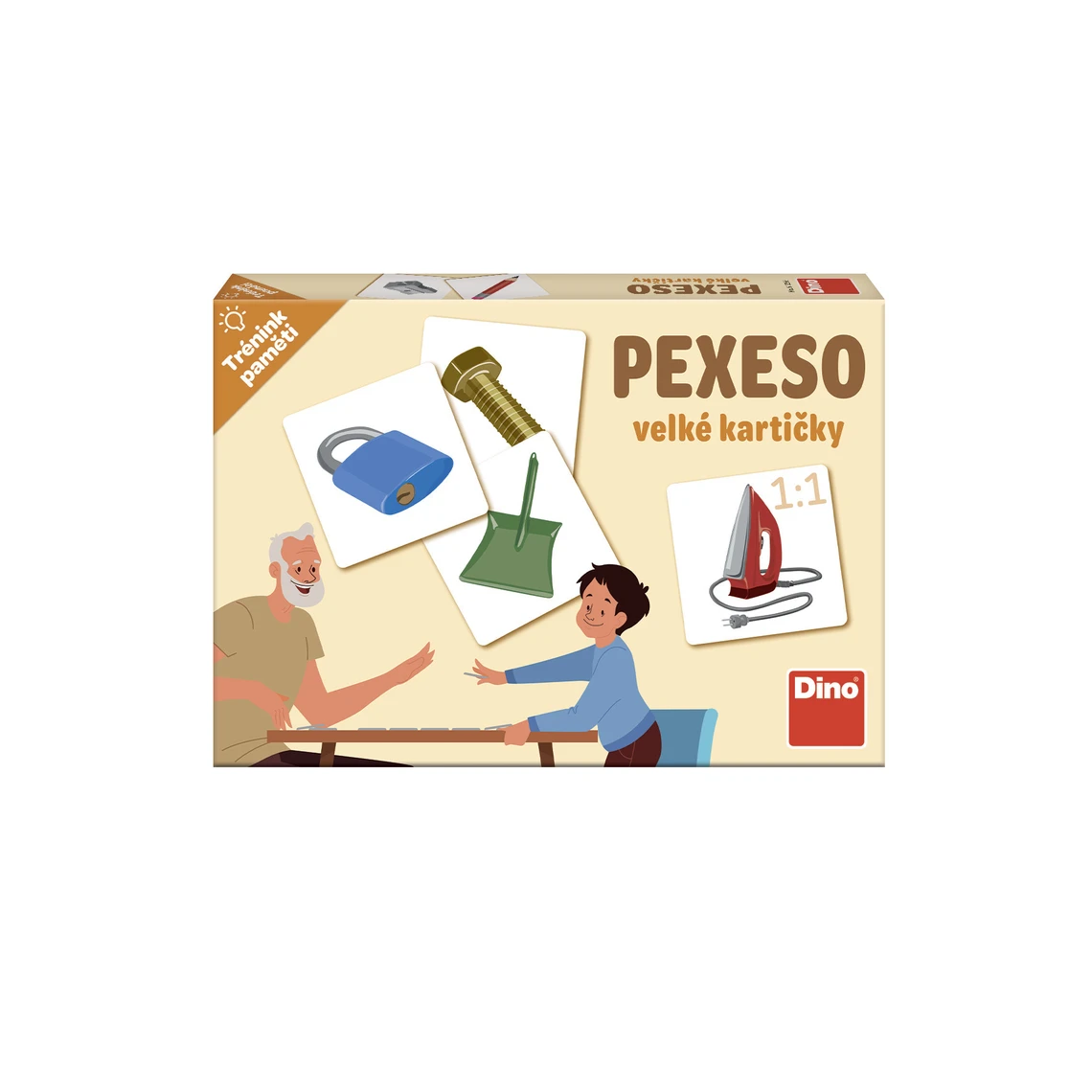 Trénink paměti: Předměty pexeso - slide 1