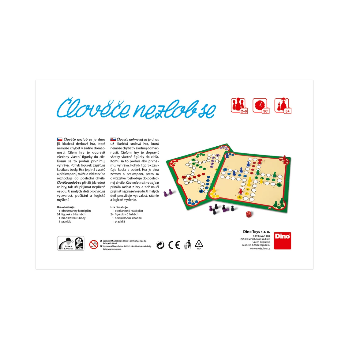 Člověče nezlob se  - slide 3