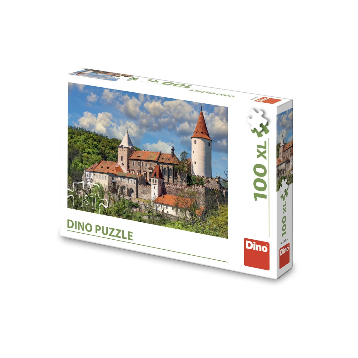 Puzzle Hrad Křivoklát 100 XL dílků - slide 0