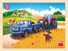 Dřevěné puzzle Tatra tahač 20 dílků - slide 1