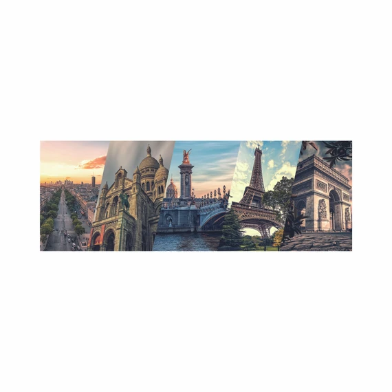Puzzle Paříž koláž 2000 dílků panoramic  - slide 3