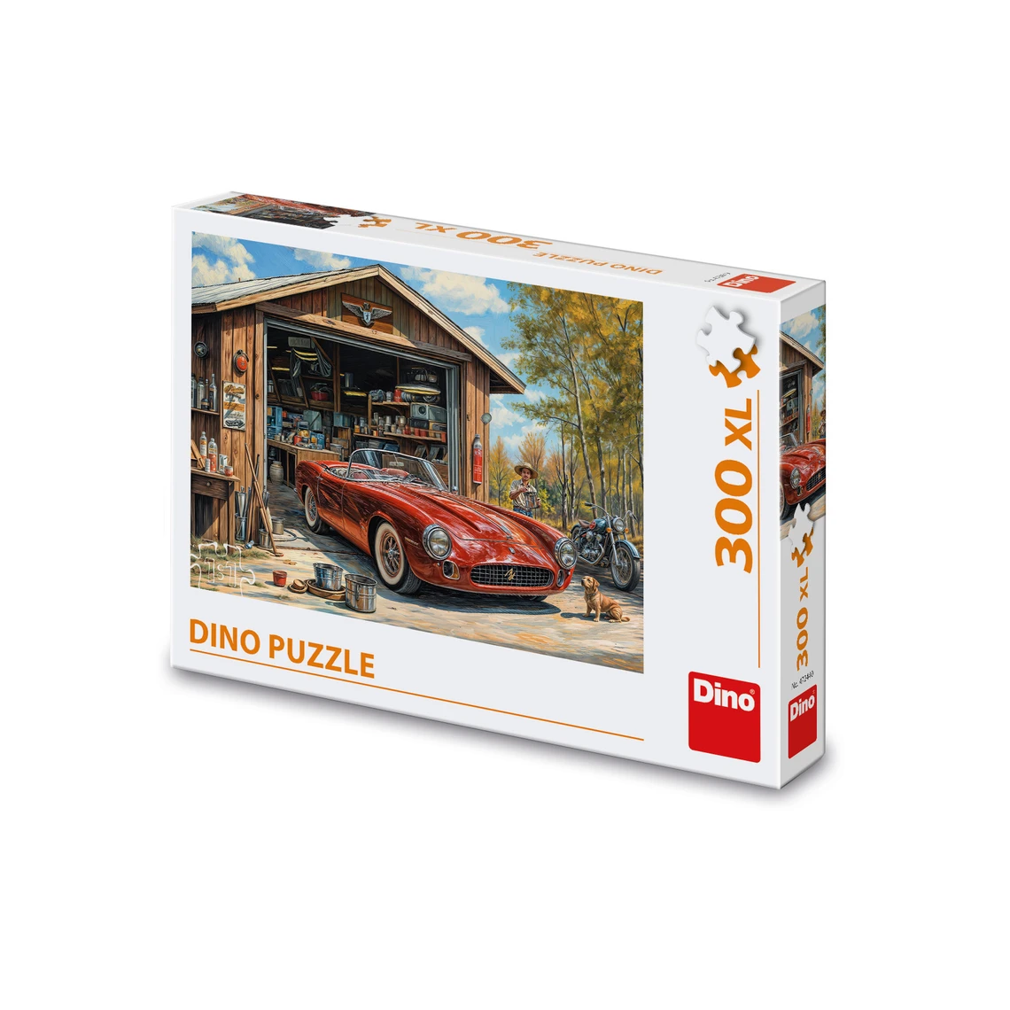 Puzzle Jaguár v garáži 300 xl dílků - slide 0