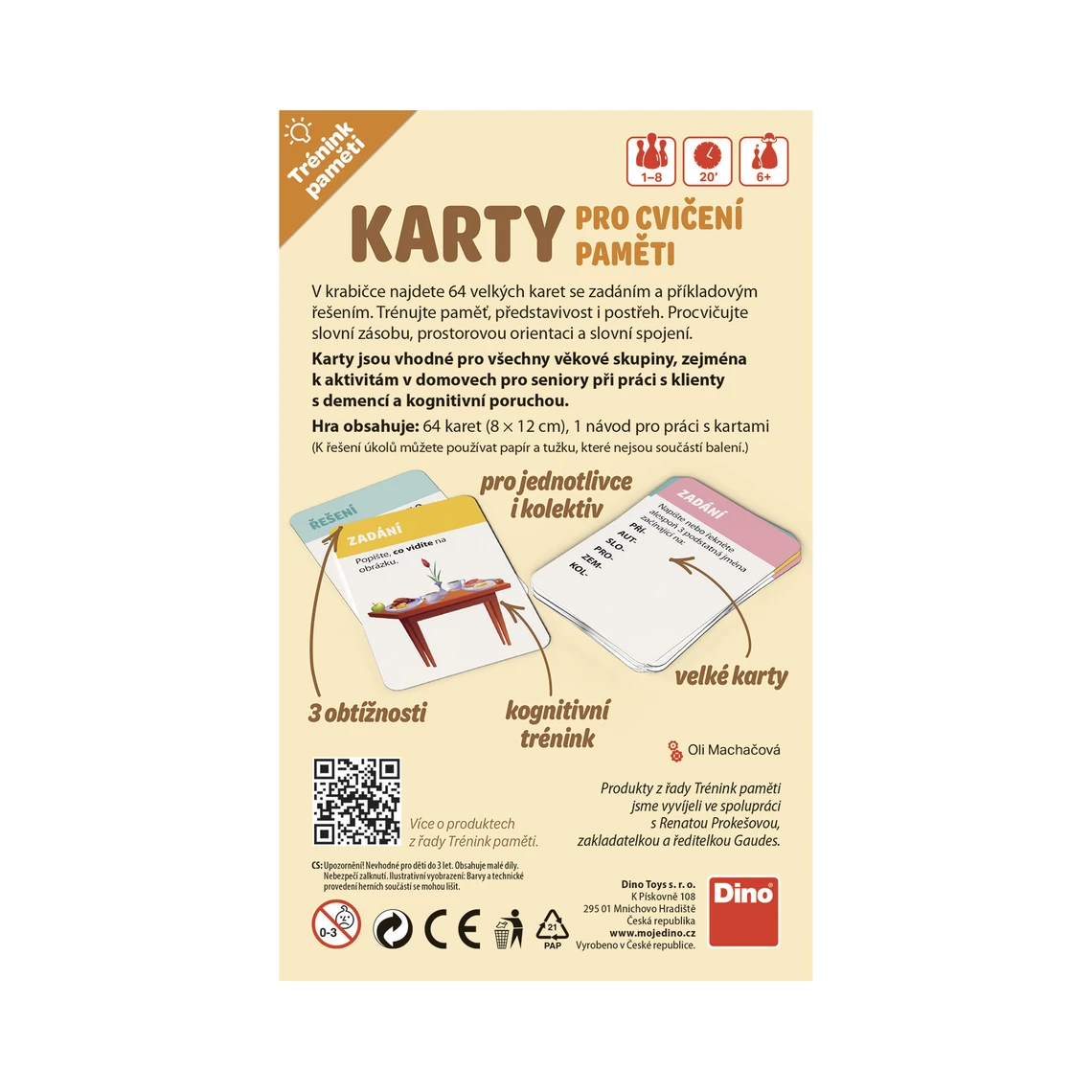 Trénink paměti: Karty pro cvičení paměti - slide 3