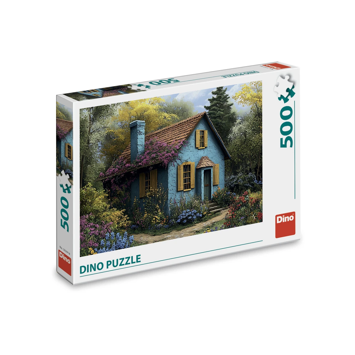 Puzzle Modrý domeček 500 dílků - slide 2