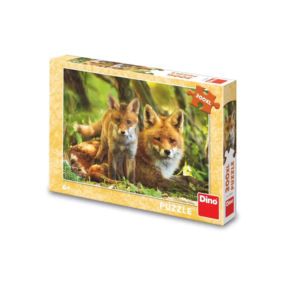 Puzzle Liška s mláďátkem 300 xl dílků - slide 0