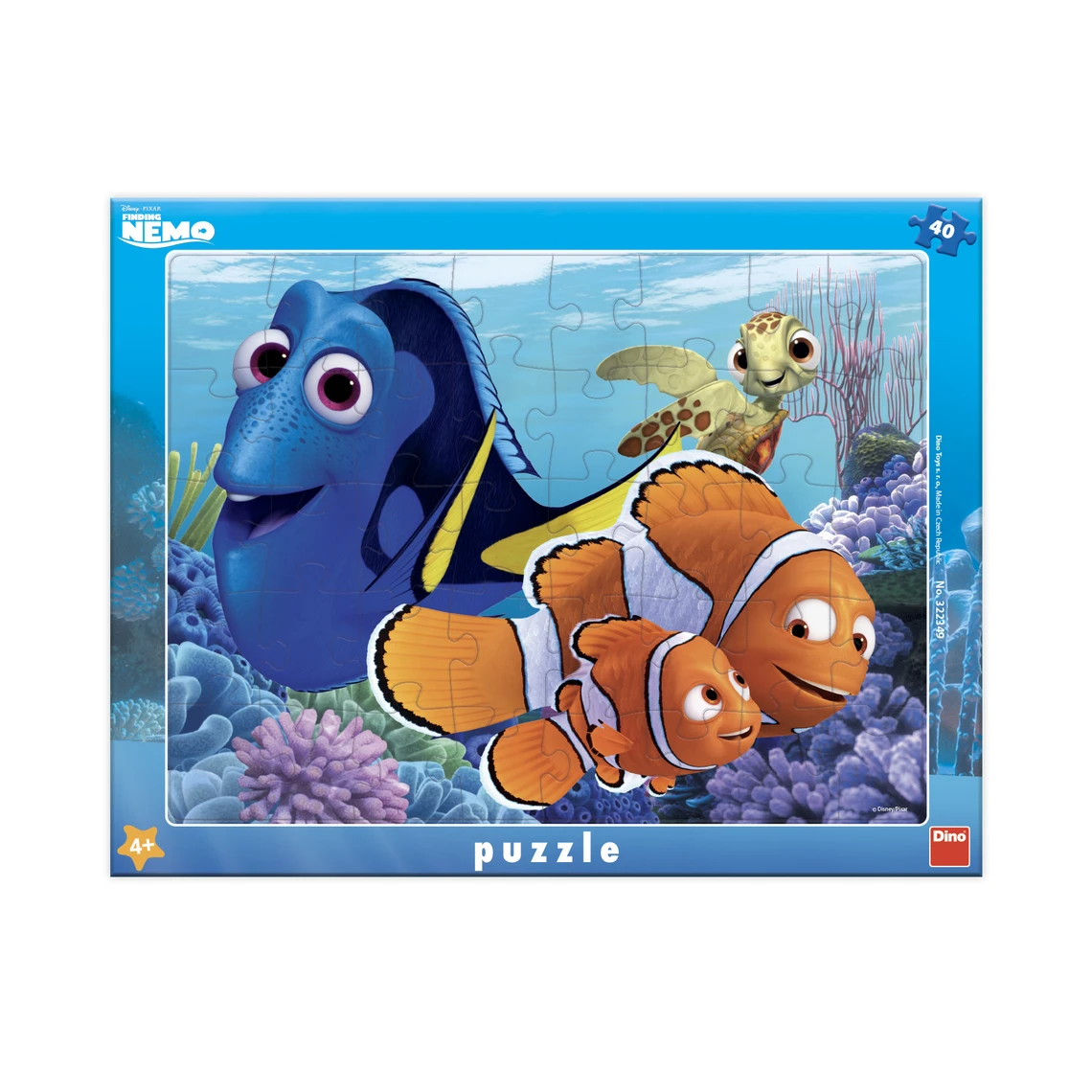 Puzzle Nemo a kamarádi 40 dílků deskové - slide 0