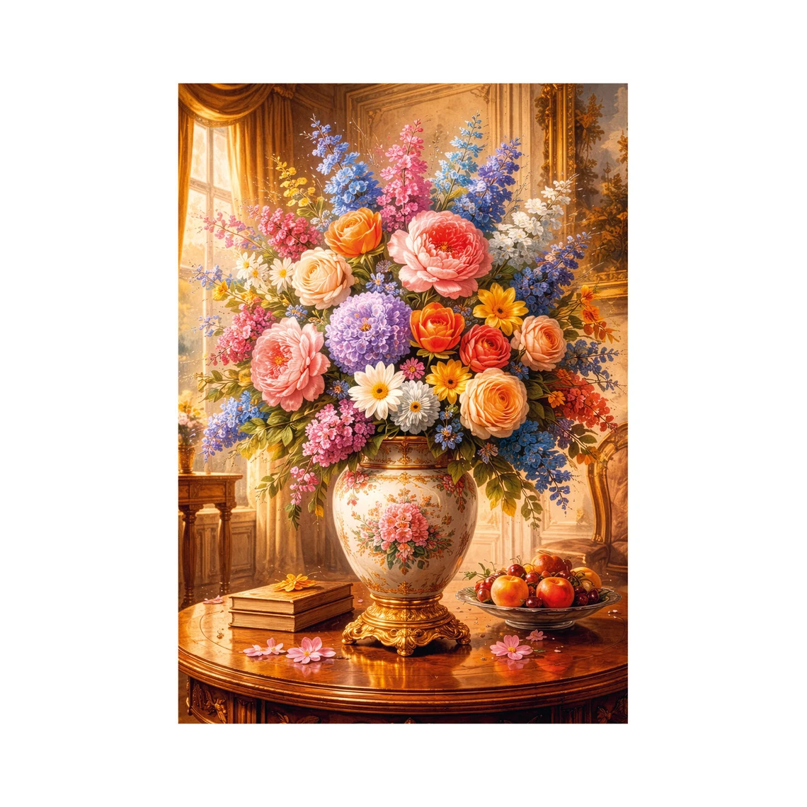 Puzzle Květinové zátiší 100 XL dílků - slide 3