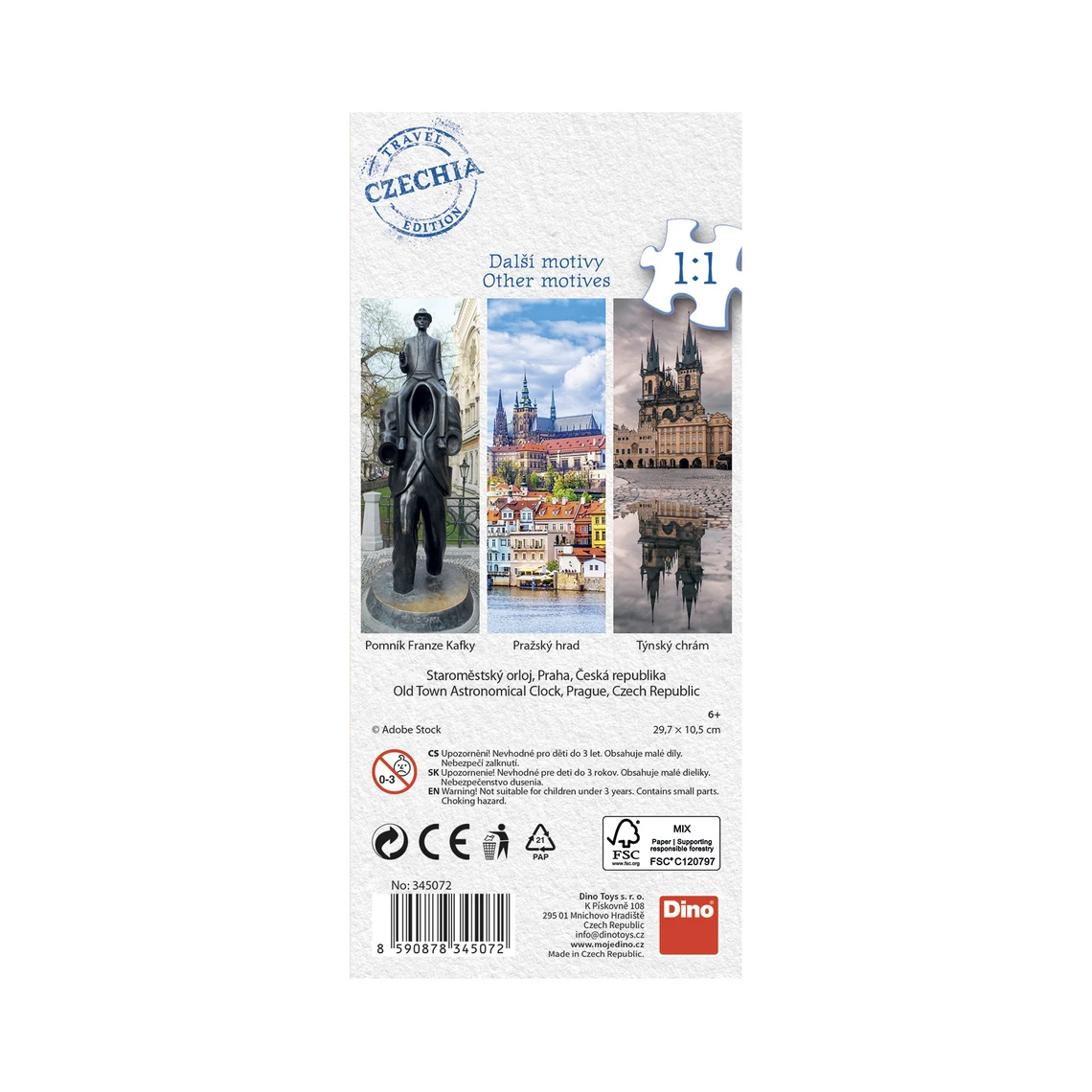 Staroměstský orloj 75 panoramic Puzzle - slide 3