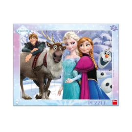 Puzzle Frozen: Na procházce 40 dílků deskové
