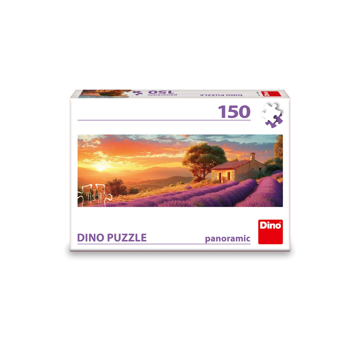 Puzzle Úchvatná krajina 150 dílků panoramic - slide 1