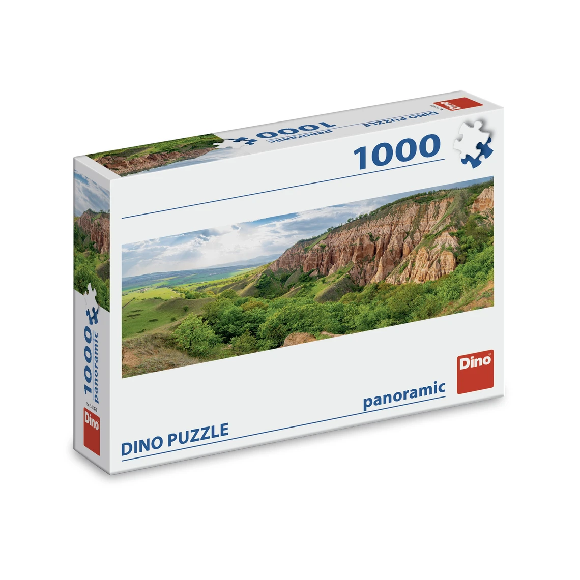 Puzzle Červená rokle 1000 dílků panoramic - slide 2