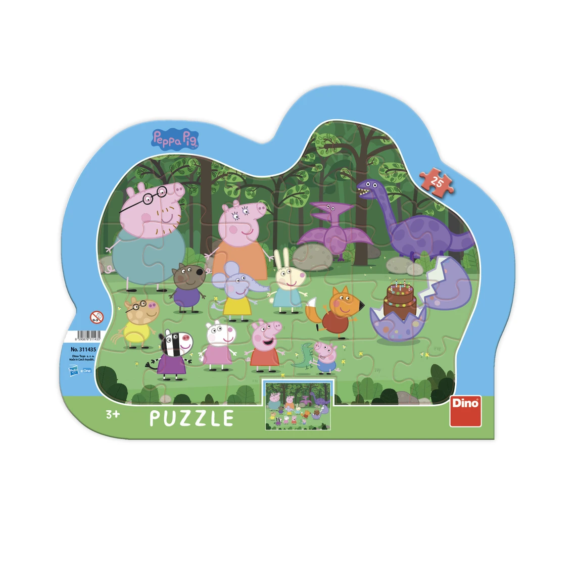 Puzzle Peppa Pig 25 dílků deskové - slide 0