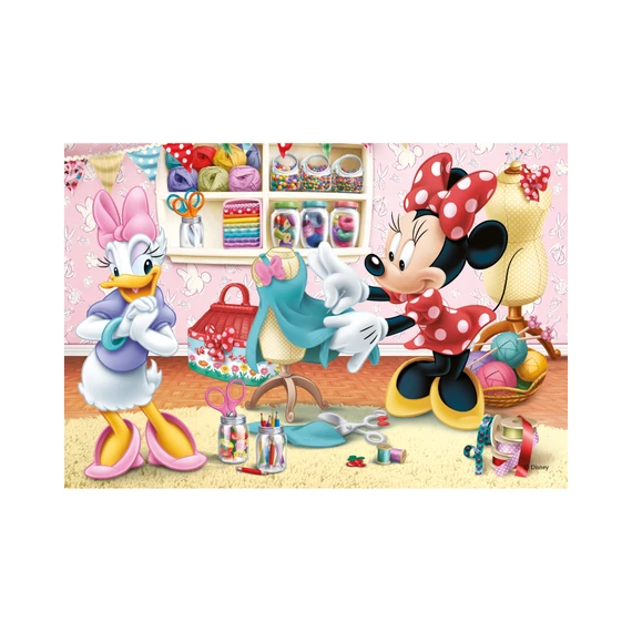 Puzzle Pracovitá Minnie 2x77 dílků - slide 4