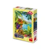 Puzzle Papoušek v džungli 100 xl dílků neon - slide 0