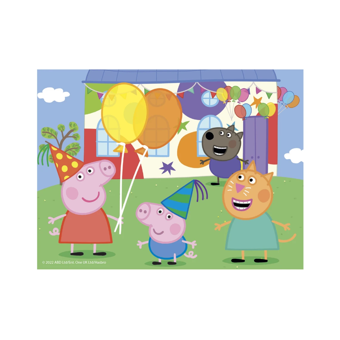 Dřevěné licenční kostky Peppa Pig – 12 kostek - slide 5