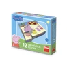Dřevěné licenční kostky Peppa Pig – 12 kostek - slide 0