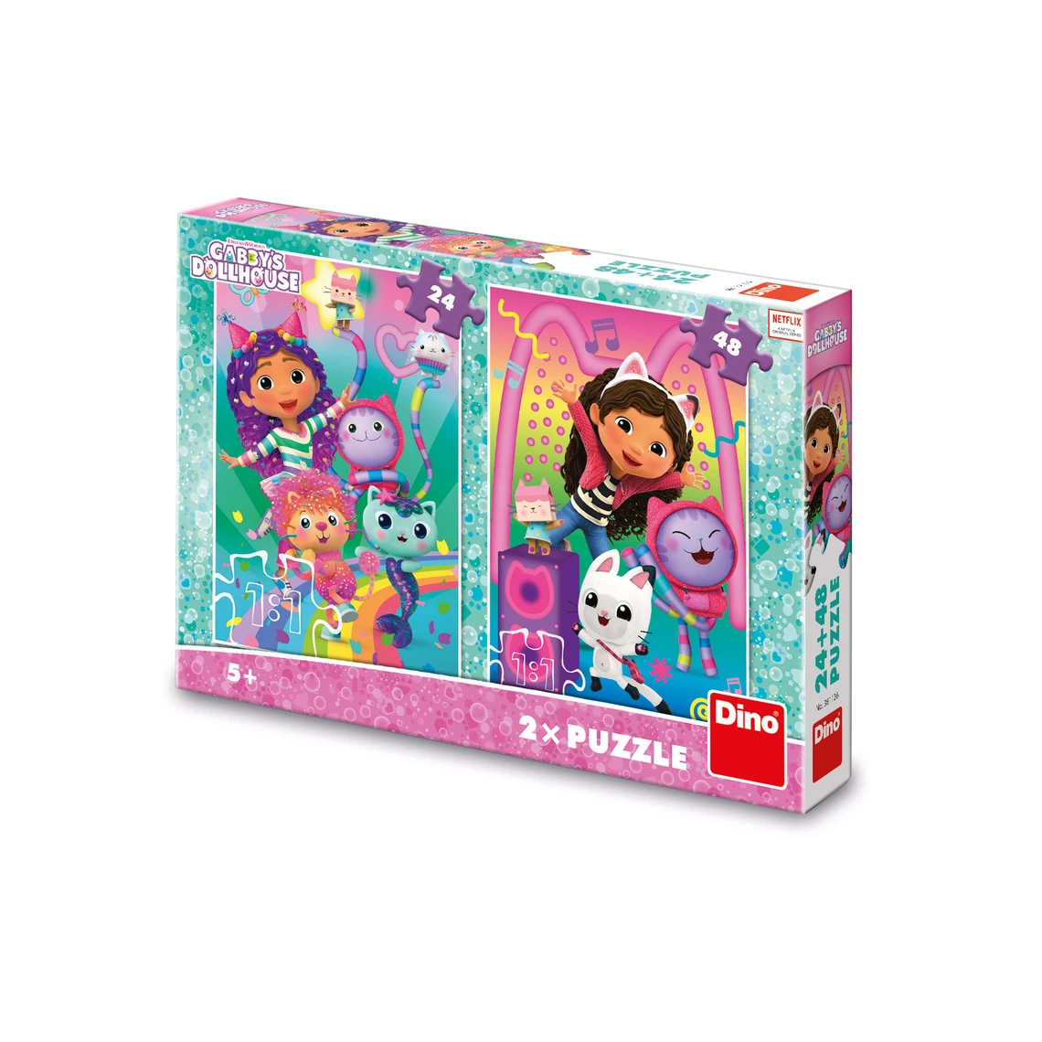 Puzzle Gábi: Disco párty 24+48 dílků - slide 0