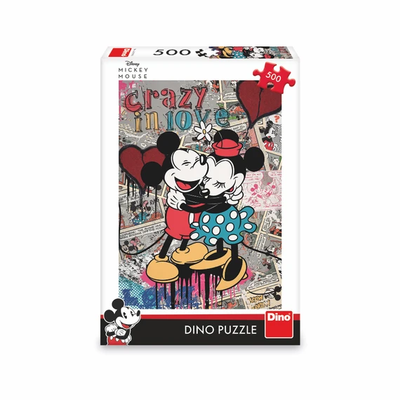 Puzzle Retro Mickey na puzzlích 500 dílků - slide 1