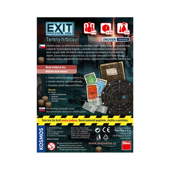 Exit úniková hra: Temný hřbitov - slide 3