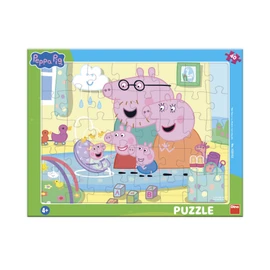 Puzzle Pappa Pig: Sourozenci 40 dílků deskové