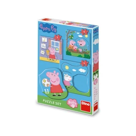 Puzzle set Peppa Pig: Rodina 3–5 dílků baby