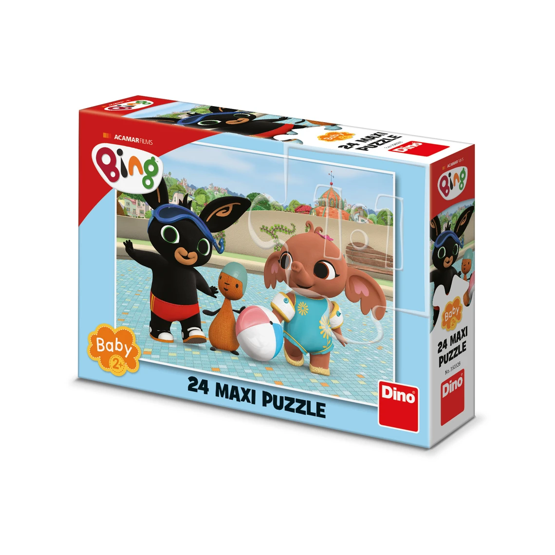 Puzzle Bing u bazénu 24 dílků maxi - slide 0