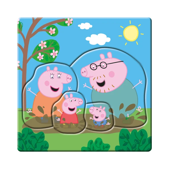 Puzzle set Peppa Pig: Rodina 3–5 dílků baby - slide 3