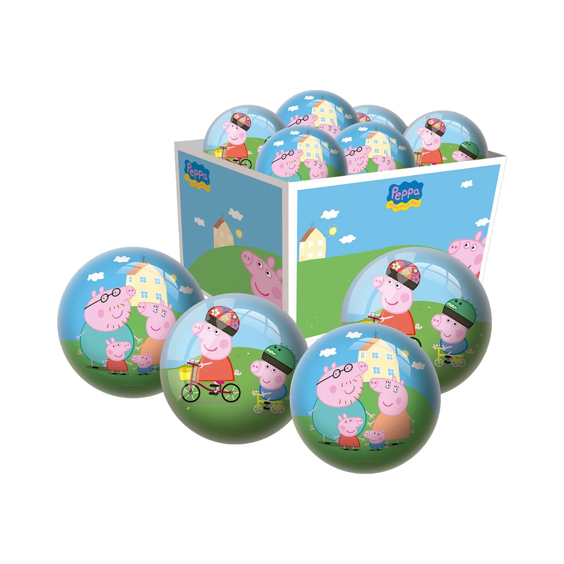 Míč Peppa Pig 15 cm - slide 0