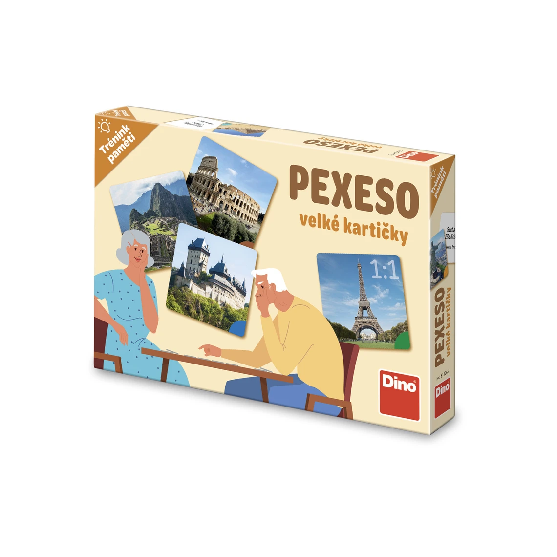 Trénink paměti: Památky pexeso - slide 0