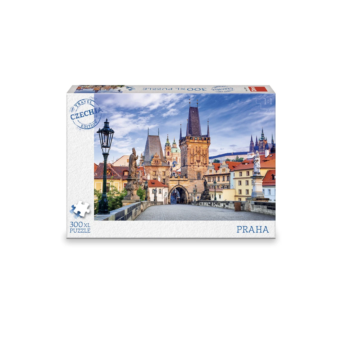 Puzzle Malostranská věž 300 xl dílků - slide 1