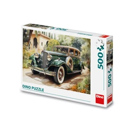 Puzzle Zelený Rolls-Royce 500 dílků