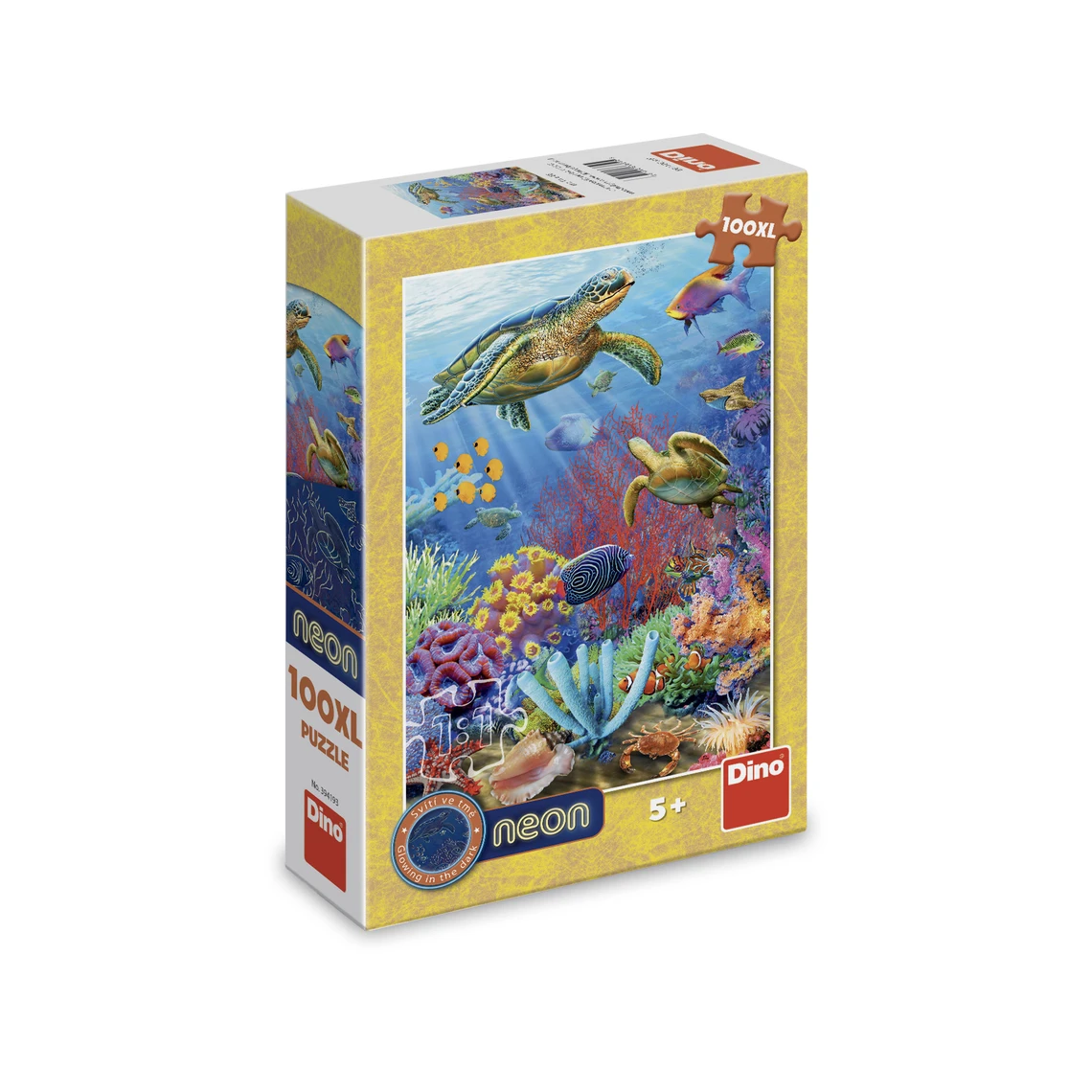 Puzzle Podmořský svět 100 xl dílků neon - slide 2