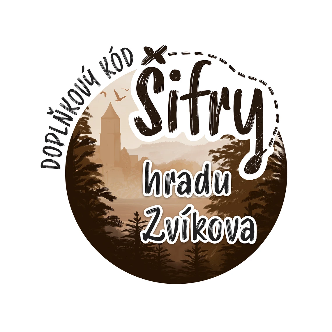 Šifry hradu Zvíkova - doplňkový kód - slide 0